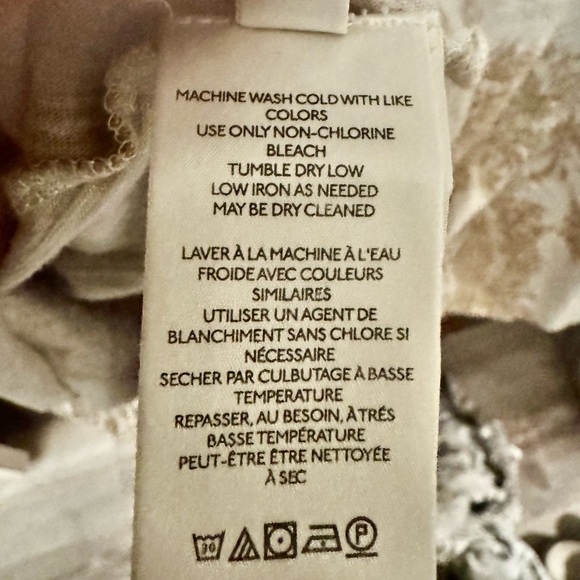 We The Free Cream and Tan Blouse - Picture 5 of 8